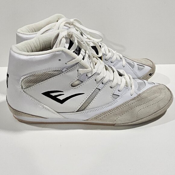 Everlast Boxing Shoes Men’s 9M Model 8000 White NWT - Picture 7 of 8